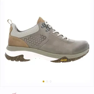Dansko waterproof Mary taupe burnished leather borne lace up sneaker 36 6
