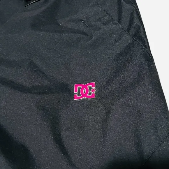 DC Shoes Ehotex 5K Black &amp; Pink Snowboarding Snow Pants Size XS