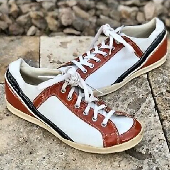 Designer Italian Leather Tennis Shoes