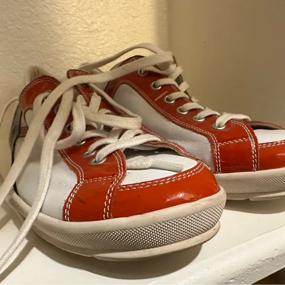 Designer Italian Leather Tennis Shoes