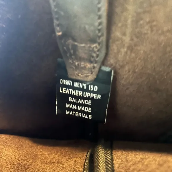 Dingo Western Boots Mens 11&quot; Dean Harness Strap Dark Brown DI19074 Size 15