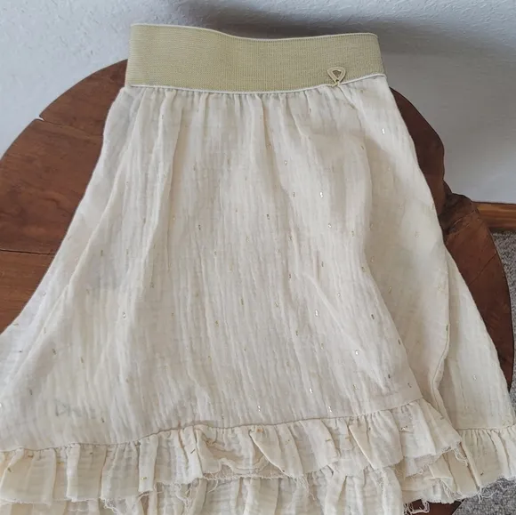 Dixie Moroccan Shorts Summer Cream &amp; Gold