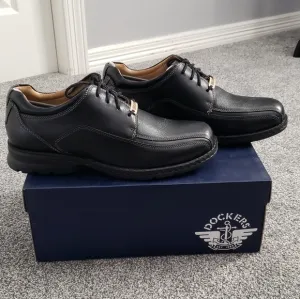 Dockers Black Leather Shoes