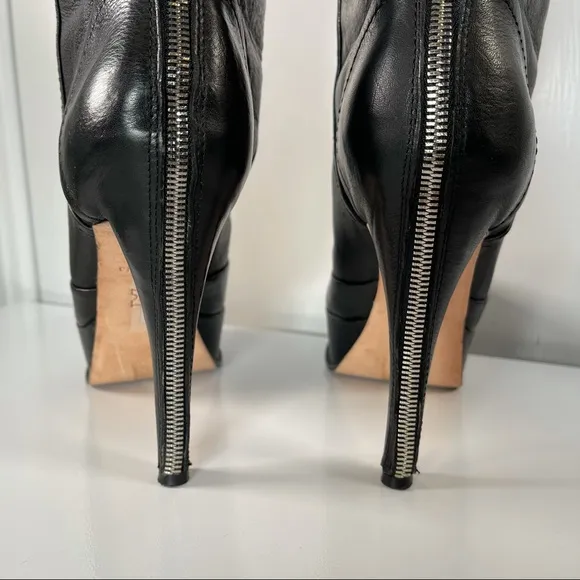 Dolce Vita Back Zipper High Heel Boots