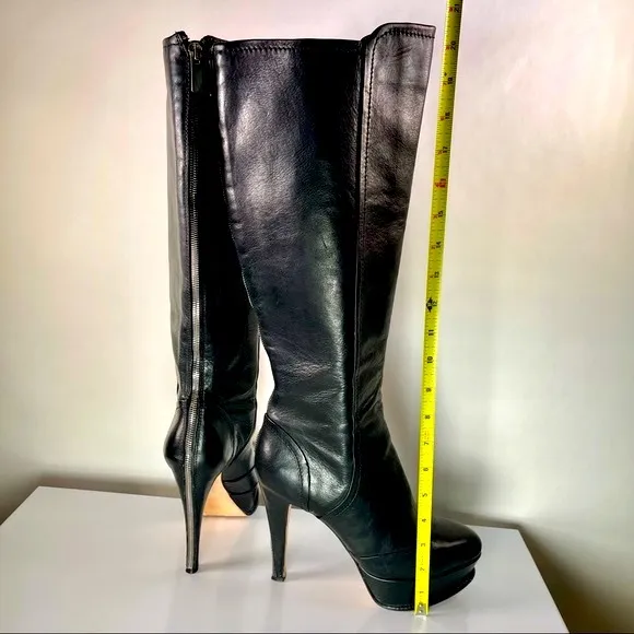 Dolce Vita Back Zipper High Heel Boots