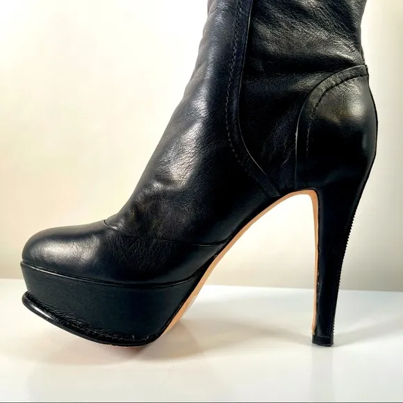 Dolce Vita Back Zipper High Heel Boots