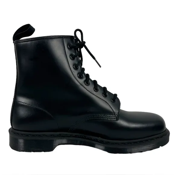 Dr Martens 1460 Mono Mens US 14 Boots Black Leather Lace Up
