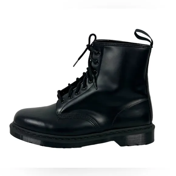 Dr Martens 1460 Mono Mens US 14 Boots Black Leather Lace Up