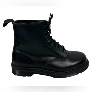 Dr Martens 1460 Mono Mens US 14 Boots Black Leather Lace Up