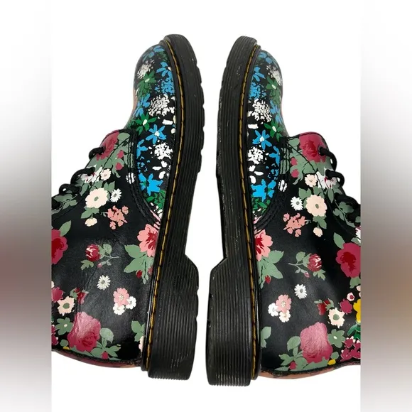 Dr. Martens 1460 Y Size 5 Shoe Boot Kids Youth Floral Mash Up K Hydro Leather
