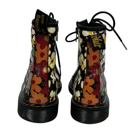 Dr. Martens 1460 Y Size 5 Shoe Boot Kids Youth Floral Mash Up K Hydro Leather