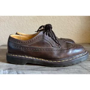 Dr Martens England Vintage Oxford Wingtip Lace Up Shoes