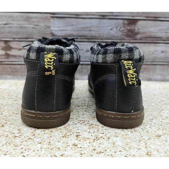 Dr. Martens Sheldon Black Leather Men's Shoes Size 9