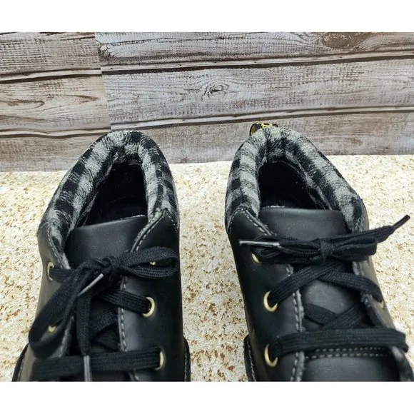 Dr. Martens Sheldon Black Leather Men's Shoes Size 9