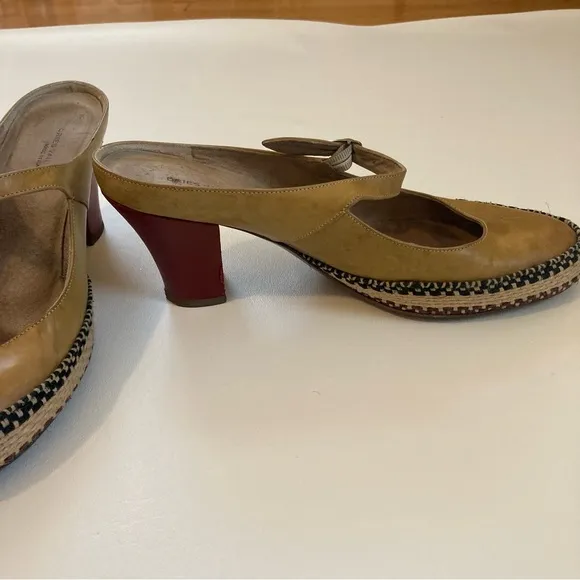 Dries Van Noten backless Mary Jane shoes