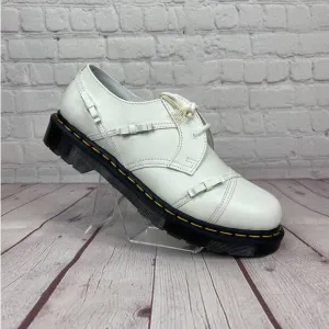 Dr.Martens 1461 Bow Smooth White Leather Oxford Shoes Women’s Size 9