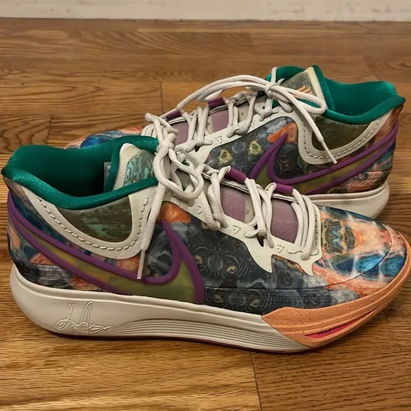 DS 2022 NIKE KYRIE 8 CIRCLE OF LIFE LIGHT BONE BASKETBALL SHOES SNEAKERS