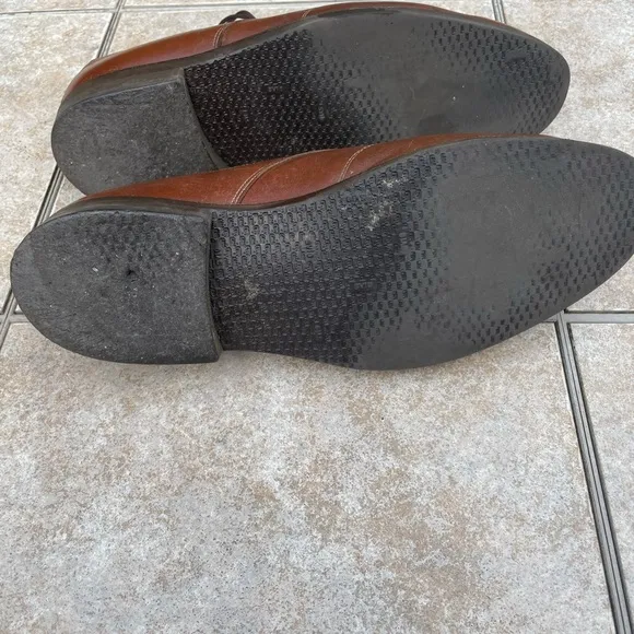 E Vogel Brown Leather Shoes