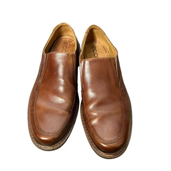 ECCO 33244, Eur 45/US 12, Cognac/Light Brown Slip-on, mens shoes