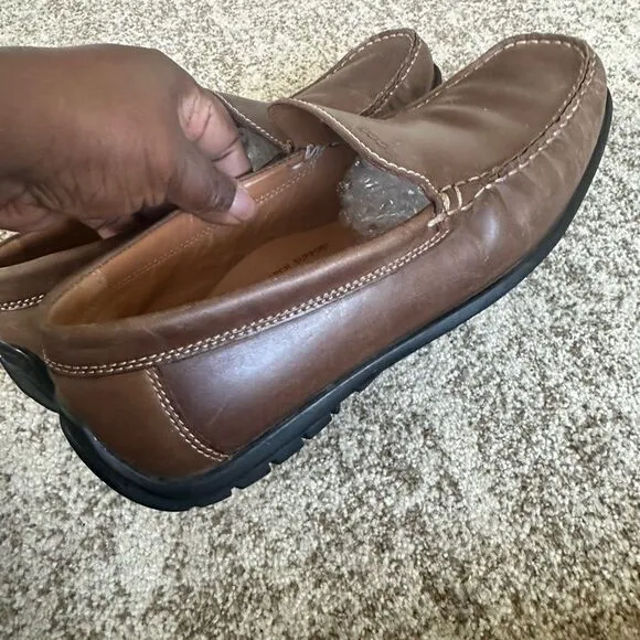 Ecco Leather Men’s Brown Loafers 43=9-9.5
