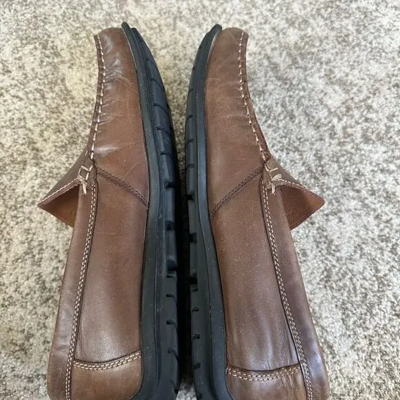 Ecco Leather Men’s Brown Loafers 43=9-9.5