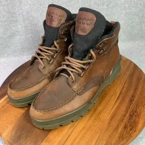 ECCO Track 25 High GTX Hiking Boot Men EU 45 Brown Leather Waterproof US 11/11.5