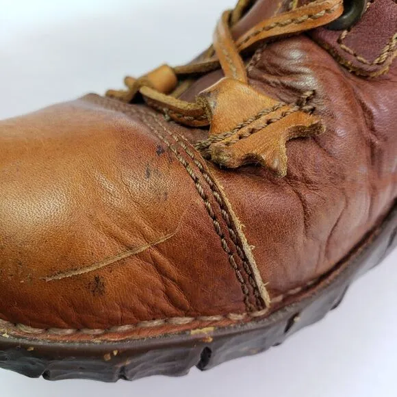 El Naturalista Womens Size 37 US 6.5-7 Brown Leather Calf High Warm Boots