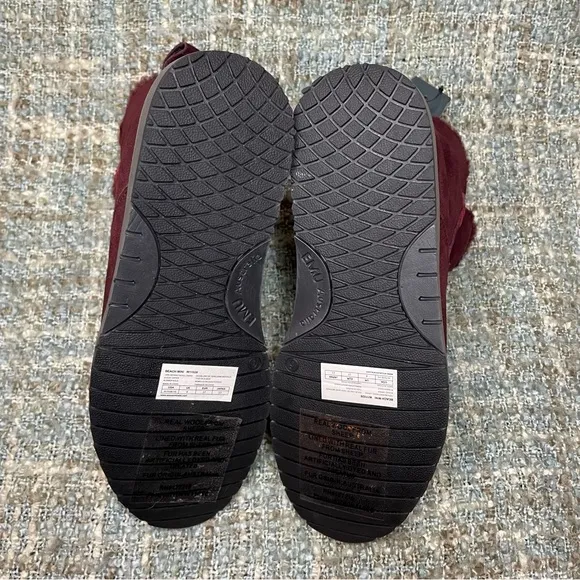 EMU Australia Beach Mini Boot in Claret / Bordeaux
