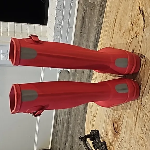 EUC HUNTER: Kids Tall Rain Boots (Size 5G)