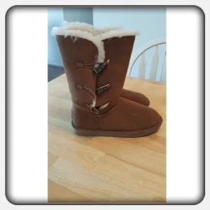 EUC Woman's Tall Tan Boots Size 10M