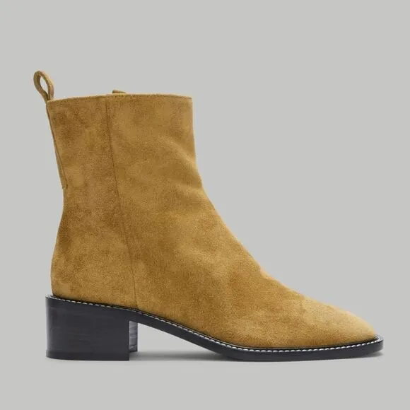 Everlane The City Boot Toasted Almond Suede Size 7 New
