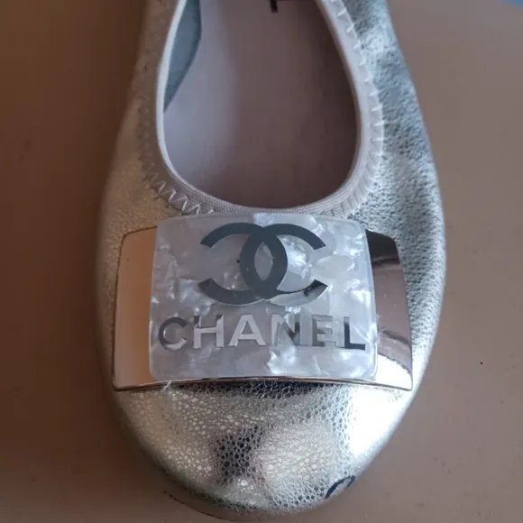 Fashion Design Like Chanel Flat Shoes Size 37