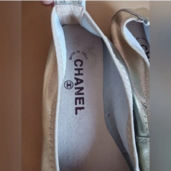 Fashion Design Like Chanel Flat Shoes Size 37