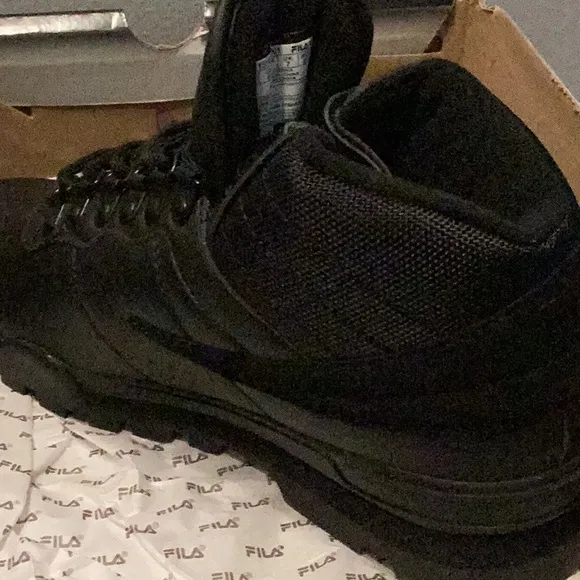 Fila Black F13 Weather Tech Boots