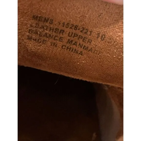 Florsheim Men's 10.5 Corbetta Cap Oxford Leather Shoes 11528-221 Cognac Brown