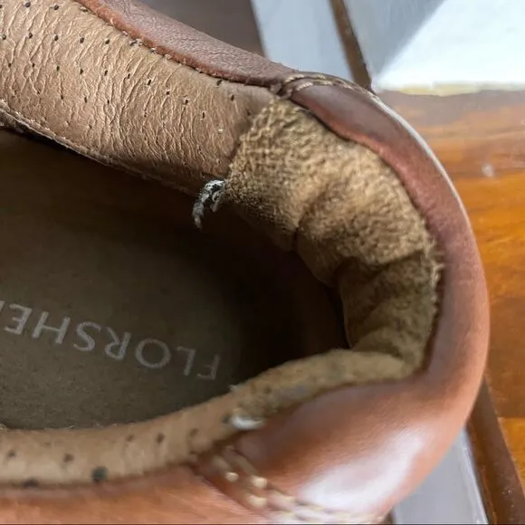 Florsheim Tan Mens Oxfords Style Casual Lace Up Shoes Style 13172-200 Size 9M