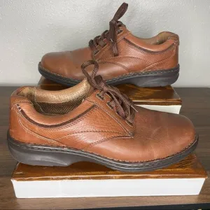 Florsheim Tan Mens Oxfords Style Casual Lace Up Shoes Style 13172-200 Size 9M