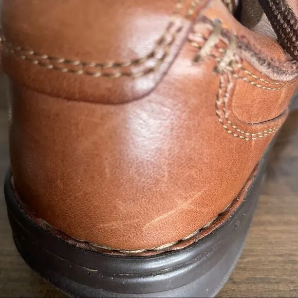 Florsheim Tan Mens Oxfords Style Casual Lace Up Shoes Style 13172-200 Size 9M