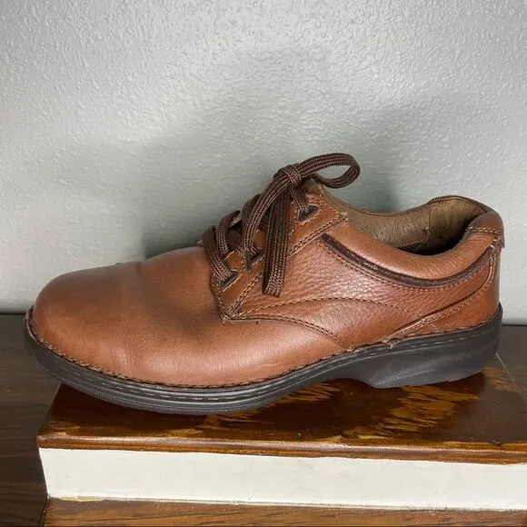 Florsheim Tan Mens Oxfords Style Casual Lace Up Shoes Style 13172-200 Size 9M