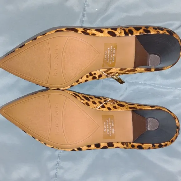 👣FRANCO SARTO 🇺🇲Delighted2 Leopard Booties footwear