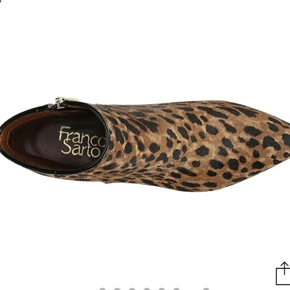 👣FRANCO SARTO 🇺🇲Delighted2 Leopard Booties footwear