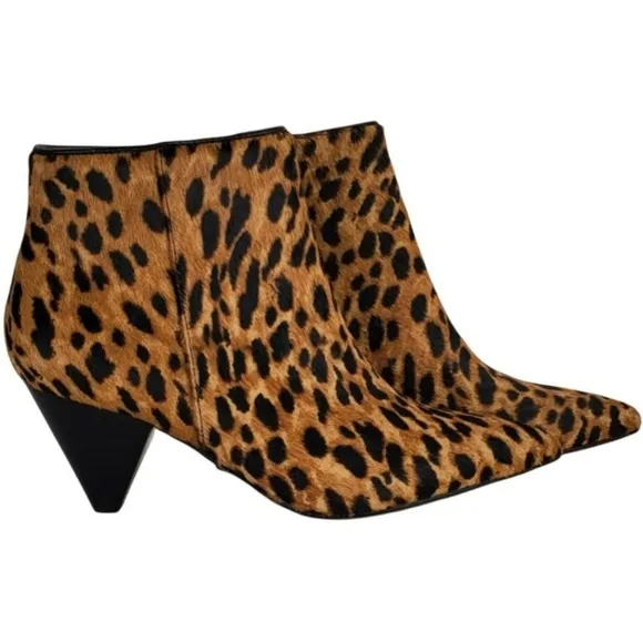 👣FRANCO SARTO 🇺🇲Delighted2 Leopard Booties footwear