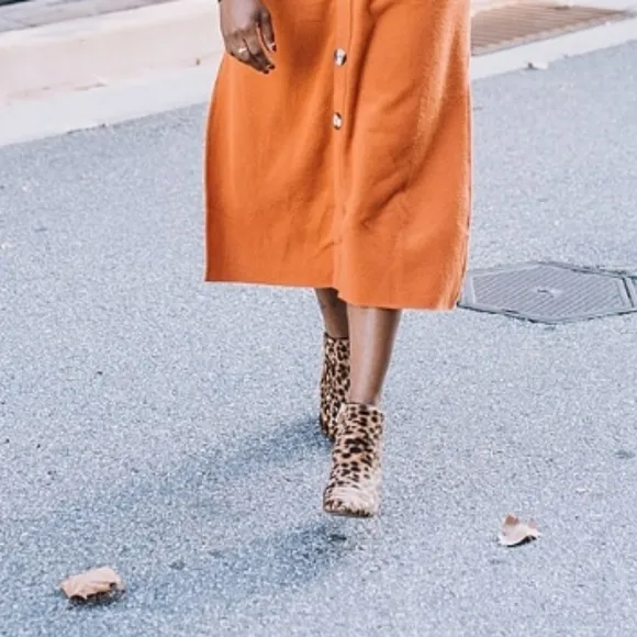 👣FRANCO SARTO 🇺🇲Delighted2 Leopard Booties footwear