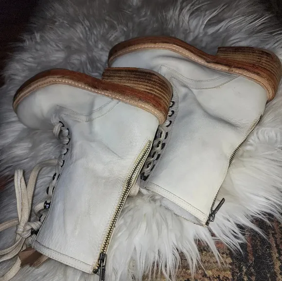 Free‎ People Sante Fe Off white boots 36