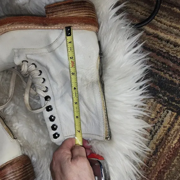 Free‎ People Sante Fe Off white boots 36