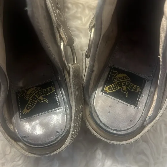 Freebird Traine Stone Gray Leather Shoes size7