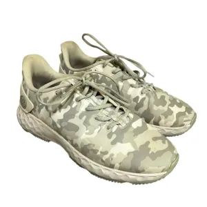 G Fore MG4 Men's Snow Camo Pattern Lace Up Molded Golf Golfing Shoes Size 10.5