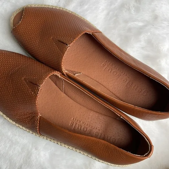 Gentle Souls Lydia leather espadrille shoes