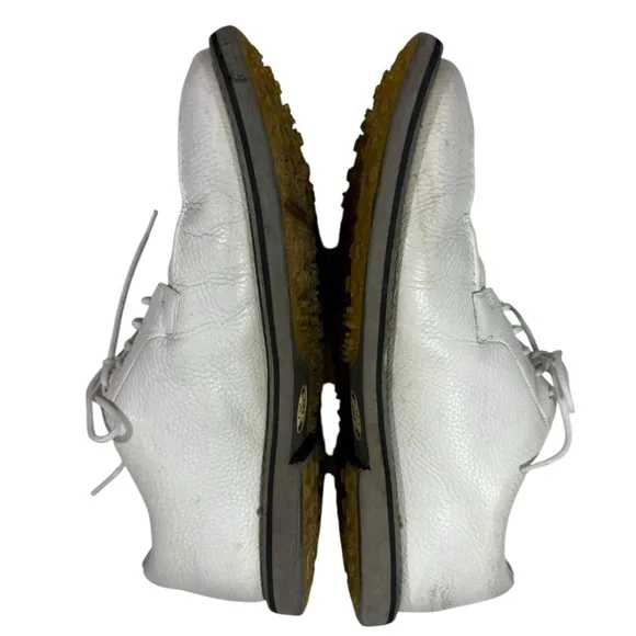G/Fore by Peter Millar Pintuck Gallivanter Pebbled Leather Golf Shoes Mens 12