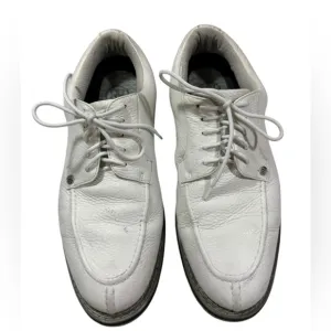 G/Fore by Peter Millar Pintuck Gallivanter Pebbled Leather Golf Shoes Mens 12